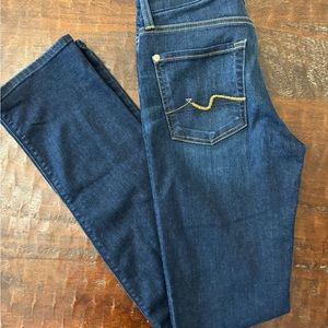 7 For All Mankind Kimmie Straight Leg Denim Jeans